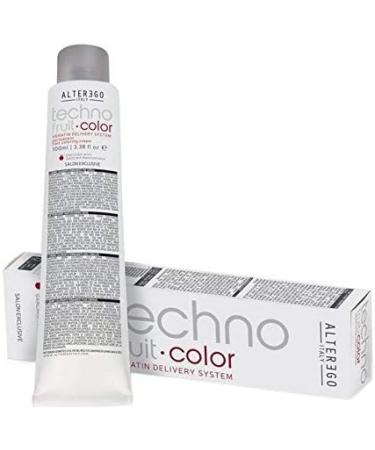 Alterego Techno Fruit Color 843 Keratin System PPD free 100 ml light blonde copper gold plated 112 professional color permanent - Buy Online on GoSupps.com