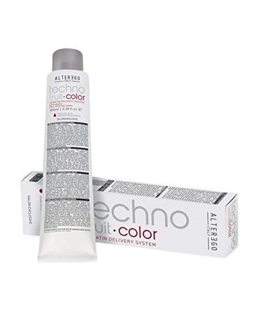 Alterego Techno Fruit Color 843 Keratin System PPD free 100 ml light blonde copper gold plated 112 professional color permanent