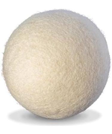 Organic Wool Dryer Balls by SIMPLIFY YOUR LIFE - Natural Fabric Softener X-Large Set of 6 for Eco-Friendly Laundry - Buy Online on GoSupps.com