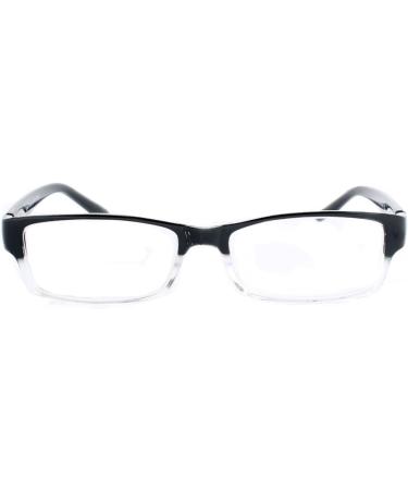 Shop Stylish +3.0 Diopter Reading Glasses | Unisex Two-Tone Plastic Frame & Flexible Temples - International Shipping Available - Buy Online on GoSupps.com