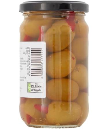 Odysea Piri Piri Stuffed Gordal Olives 290g - Buy Online on GoSupps.com