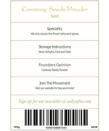 Caraway Seeds Powder Ground Caraway Caraway Spice Caraway Powder Caraway Ground - Buy Online on GoSupps.com