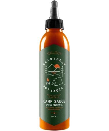 Heartbeat Hot Sauce - Camp Sauce All Purpose Condiment for Outdoor Adventures 177ml (2 Bottles) 177 ml (Pack of 2) - Buy Online on GoSupps.com