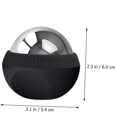 Frcolor Stainless Steel Massage Ball - Portable Manual Massager for Relaxation & Pain Relief | Foot & Face Roller - Buy Online on GoSupps.com