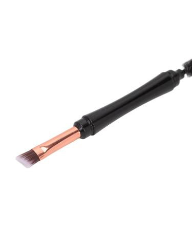 Double-Ended Eyebrow Brush - Portable Angled Spiral Brush for Beginners | International Shipping Available - Buy Online on GoSupps.com