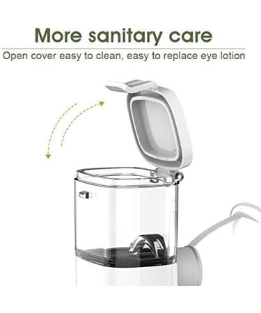 Fututech Eye Nebulizer Eye Massager Electric Eye Wash Humidifier Eye Spa Portable Vaporizer Fatigue Relief Nebulizer for Eye (Blue) - Buy Online on GoSupps.com