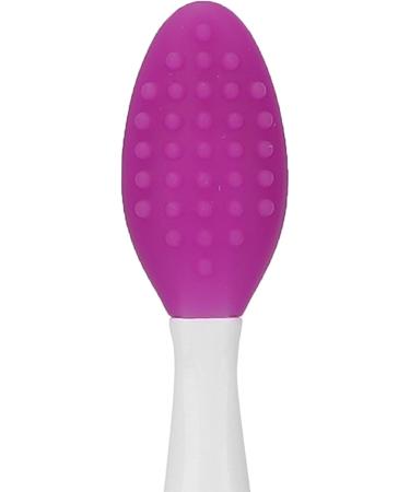 Buy Double-Sided Silicone Nose Cleaning Tool - Blackhead Remover Brush for Home & Salon | Perfect Lip Scrub for Women (Purple - Buy Online on GoSupps.com