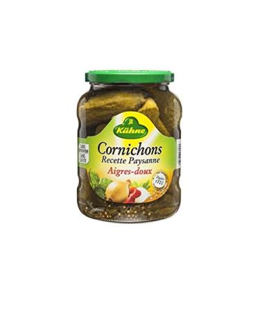 KUHNE - Sweet and Sour Country Gherkins 360G - Pack of 4