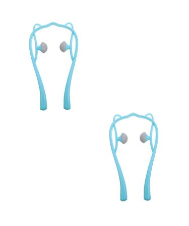 Massage device for deep fabric neck muscle neck massage neck massage hand massage tab hand tools roll stick neck and shoulders 2 pieces