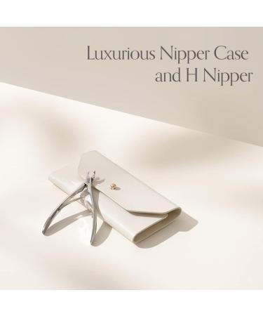 LUCANUS Premium Cuticle Cutter Stainless Steel Cuticle Nippers with Hand-Sharpen Blades Cuticle Clippers for Nail Care Pedicure Manicure Nail Tools (Silver) - Buy Online on GoSupps.com
