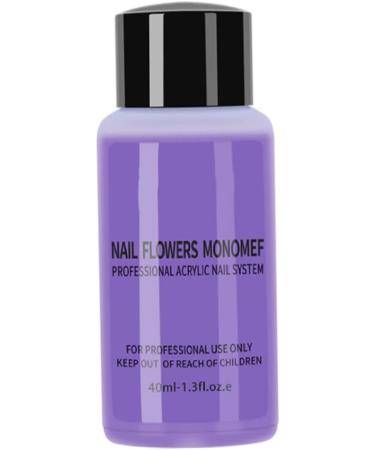 Acrylic Monomer Liquid 40ml Non-Yellowing Manicure Crystal Powder Carving Fluid Acrylic Liquid Monomer for Acrylic Powder Acrylic Nail Liquid Professional Acrylic Monomer Liquid - Buy Online on GoSupps.com
