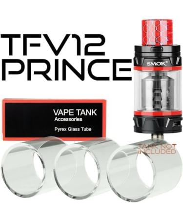 Buy BMTICK 2PCS Clear Glass Replacement Tube for SMOK TFV12 Baby Prince & Stick P25/X-PRIV - 5ml Capacity + Cleaning Cloth - Buy Online on GoSupps.com
