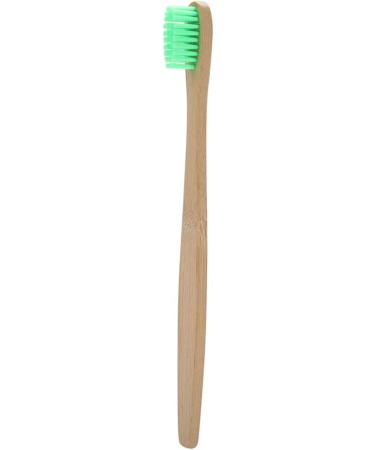 Biodegradable Bamboo Toothbrush - Eco-Friendly Soft Nylon Bristles in 6 Colors - Buy Online on GoSupps.com