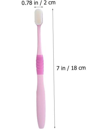POPETPOP 6 Pcs Soft Manual Toothbrush Set for Adults Gentle Dental Care | PP Material Perfect for Sensitive Gums | International Shipping Available - Buy Online on GoSupps.com
