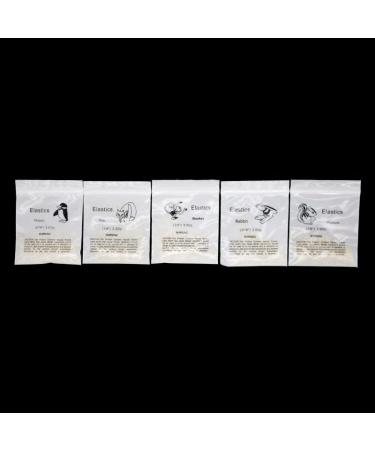 Dental Elastics Bands | Monkey Force Rubber Bands | Orthodontic Supply (3/8) - 10 Bags, 3.5 oz - Buy Online on GoSupps.com