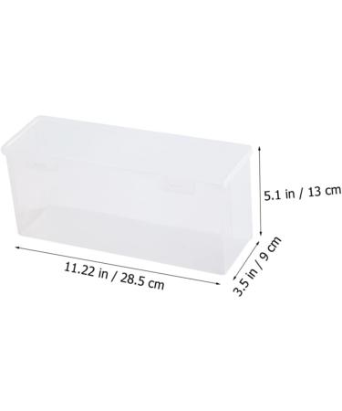 Mikinona 2pcs Box Egg Storage Box Plastic Trays for Food Refrigerator Egg Holder Fruit Vegetable re-usable - Buy Online on GoSupps.com