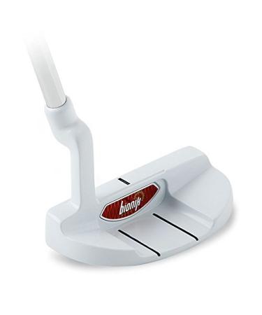 Bionik 105 Nano White Golf Putter Right Handed Semi Mallet Style with Alignment Line Up Hand Tool 31 Inches Ultra Petite Lady's Perfect for Lining up Your Putts