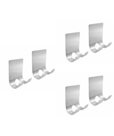 Zerodeko Closing hanger 6 DISCH RASIER HOKEN HAKE HASS RASIER HAKE HAKEN FOR BAD ROOM HAKE TRACK READ POTHOOK Single Haser Shower Top Razor Razor Hook