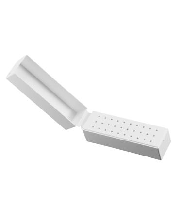 Nail Drill Stand - Display Storage Box Container -30 Hole Nail Tool - Nail Drill Stand Dust Stand