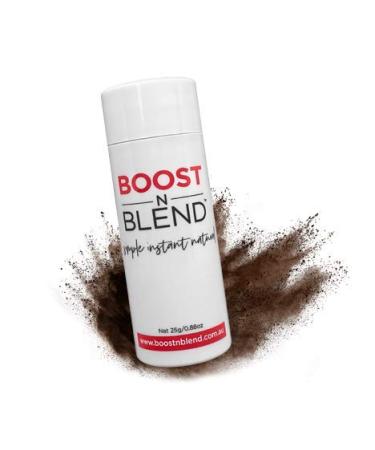 Boost N Blend Scalp Concealer Hair Powder - Female Hair Fibers for Thinning Hair & Visible Scalp - Dark Brown (25g/0.88oz) - Buy Online on GoSupps.com