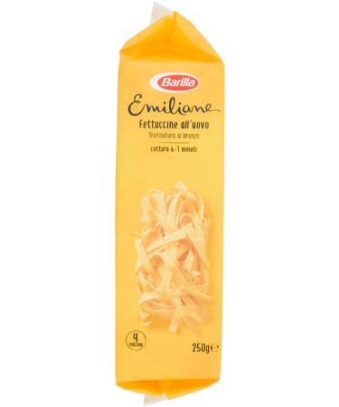  Italian Gourmet E.R. Barilla Pasta all' Uovo Le Emiliane Fettuccine Lot de 3 p tes aux ufs 250 g + polpa italien Gourmet 400 g - Buy Online on GoSupps.com