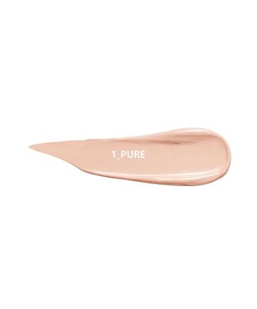 AMUSE DEW POWER VEGAN CUSHION 01 PURE | Vegan Skin Cover Foundation for Dry and Sensitive Skin | Clean Beauty Cushion - Buy Online on GoSupps.com