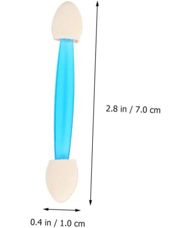 Healeved 72 Pcs Eye Shadow Applicator Small Eyeshadow Brush Eye Cream Brush Eshadow Sponge Applicator - Buy Online on GoSupps.com