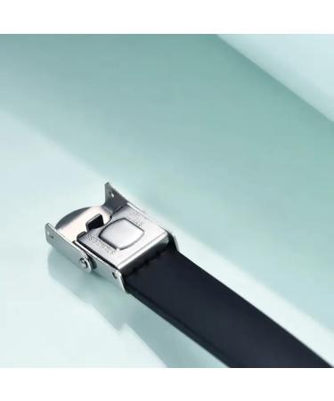 Engraved Stainless Steel Men's Bracelet - Casual Style with Silicone Band - Perfect Gift for Him - Buy Online on GoSupps.com