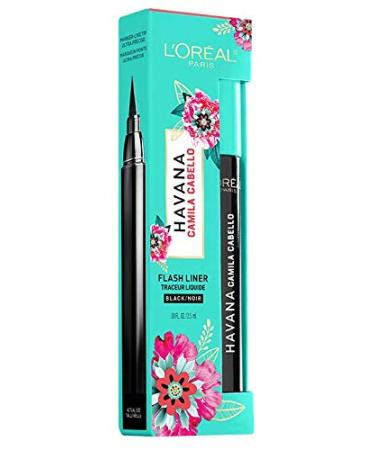 L'Or al Paris Camila Cabello Flash Liner 01 Black - Precise Felt Tip Eyeliner 2.5 ml | International Shipping Available - Buy Online on GoSupps.com