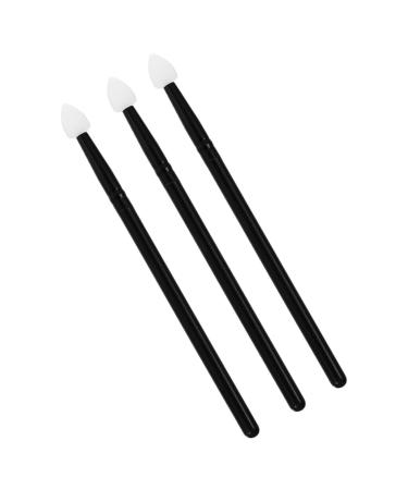 Angoily 3pcs Makeup Brush Sponges Eyeshadow Eye Shadow Brush Woman Makeup Tools Sponge Stick Travel Portable