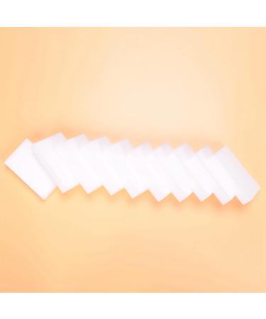 BTuregsau Melamine Sponge Magical Sponge Rub Melamine Cleaner Eco-Friendly White Kitchen Magical Sponge Rub 10 x 6 x 2 cm 300 Pcs - Buy Online on GoSupps.com