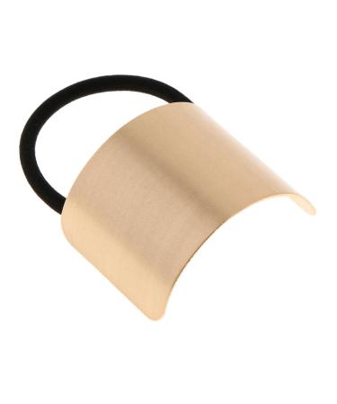 Prettyia Metal Hair Ties - Gold Elastic Bands for Girls & Women | Ponytail Hair Accessories - Buy Online on GoSupps.com