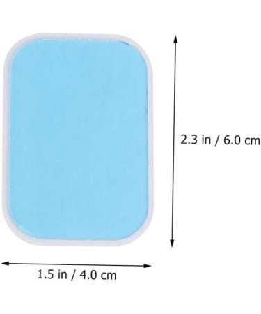 FRCOLOR 40 STK Toner Bauch Trainer Gel Pads - Replacement Fitness Pads for Ice Hockey Helmets & Baum Stimulators - Durable 6cm Gel-Pad Accessories for Optimal Training - Buy Online on GoSupps.com
