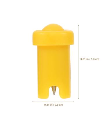 Beavorty 100pcs Anti-Blocking Needle Eyelash Glue Bottles | Perfect for Eyelash Extensions | Premium Quality PP Two-Color Design - Buy Online on GoSupps.com