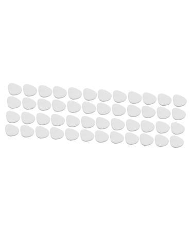 GLEAVI 24 Pairs Forefoot Pad Forefoot Absorber Noise Reduction Shoe High Heel Insoles Anti-Slip Insoles Metatarsal Sleeve Anti Slip Shoe Pads Sole Grip Pads Girl White Half Pad Adhesive