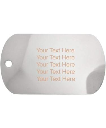Personalized Medical Alert ID Dog Tag | Engravable Custom EMS Tags - PinMart - Buy Online on GoSupps.com