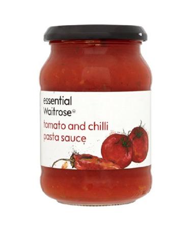 Waitrose Tomato & Chilli Pasta Essential Sauce Waitrose 340g