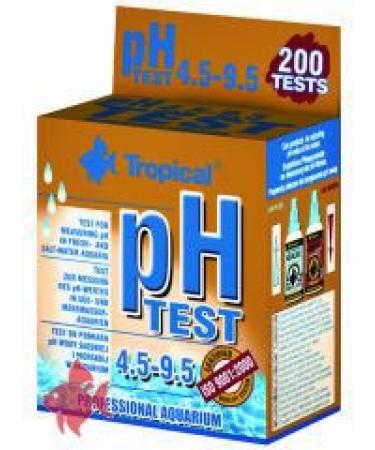 TROPICAL ph-Test 4.5-9.5 (Süß- und Meerwasser) für 200 Messungen, 1er Pack (1 x 12 g)