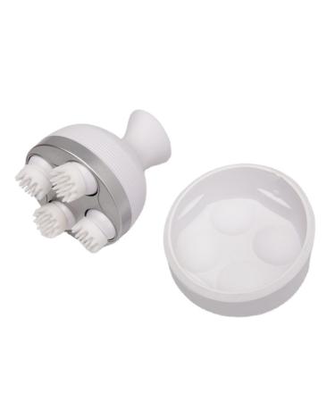 CLISPEED Head Massager Tool Charging Claws Massaging White Abs