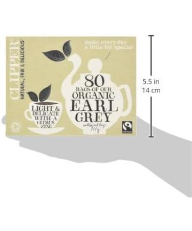 Clipper Organic Earl Grey Tea Bag 200 g - Buy Online on GoSupps.com