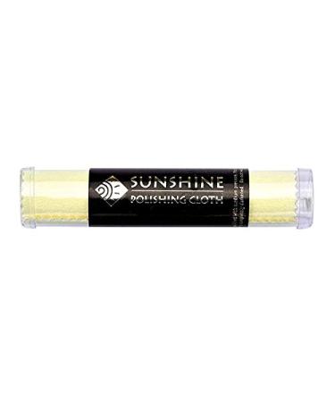 Sunshine 10 Polishing Cloths Jewelry Cleaner Tube Silver Brass Gold Copper