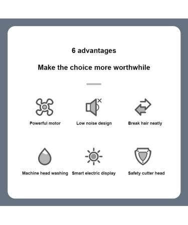 Professional Rechargeable Hair Clippers - Transparent Electric Shaver for Salon & Home Use - Buy Online on GoSupps.com