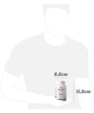  HSN HSN HSN Essentials Acetyl L Carnitine 500mg Anti-Oxidant Glutathione Precursor Nootropic Concentration Suitable Vegan Glu - Buy Online on GoSupps.com