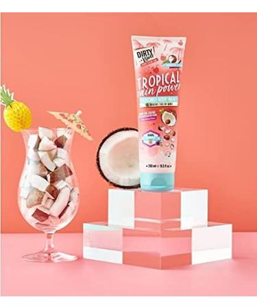 Dirty Works Tropic Like it's Hot Tropical Rain Power Coconut Body Wash 280ml 280 ml (Pack of 1) - Buy Online on GoSupps.com