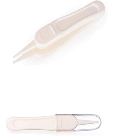 Cleaning Tools Cleaning Tools Baby Nose Clean Clip Tweezers Safe Ear Nose Clean Navel Tweezers for Mouth Belly Button (White) Ear Cleaning Tool Ear Cleaning Tool - Buy Online on GoSupps.com