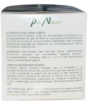 PSO NATURA Foaming Regenerating Complex Psoriasis eczema redness dander 94% clinically proven efficacy on psoriasis Only 100% natural treatment recognized Medical Device - Buy Online on GoSupps.com