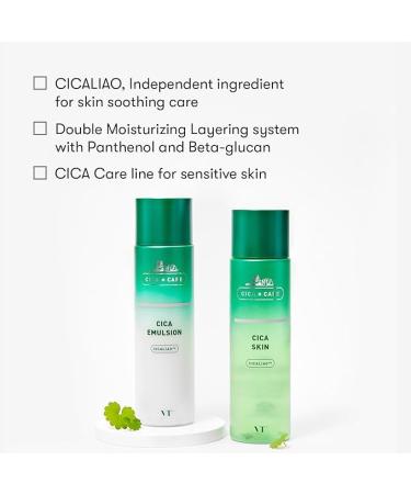 Buy VT COSMETICS Cica Emulsion 200ml - Soothing Hydrating Korean Skincare for Balanced Skin | International Shipping Available - Buy Online on GoSupps.com