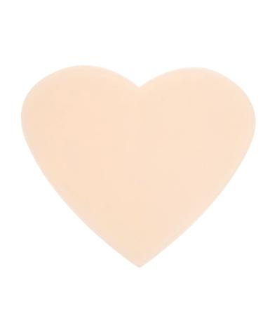 Chest Wrinkle Pads Silicone Anti Wrinkle Chest Pad Reusable Anti Aging Breast Patch Sticker for Skin Care Cleavage Wrinkle Prevention(Heart)