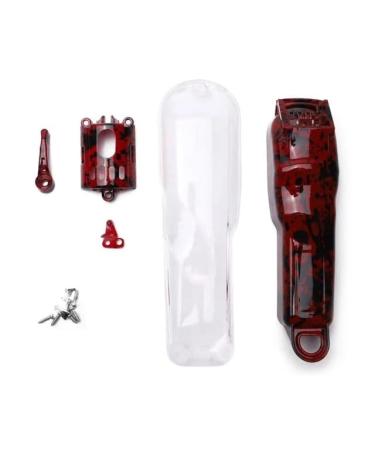 SHFDJTL Tools compatible with Electric Hair Clipper Shell Kit Camouflage Barber Shop Styling Cordless Trimmer DIY Housing Cover for Compatible with Wahl 8148/8591 (Color : 3TT106698-R)