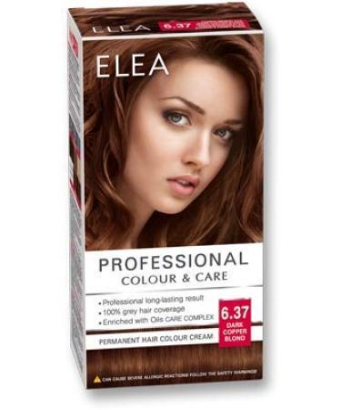 ELEA ELEA Professional hair colour cream 6.37 dark blonde with oil care complex